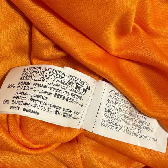 NWT Zara Strapless Ruched Underwire Midi Dress | XSmall | Orange - Picture 13 of 13